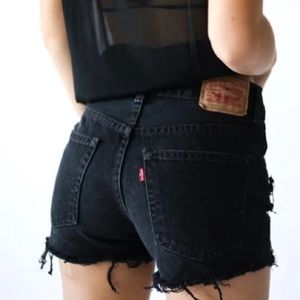 Levi’s 501 Shorts Black size 28